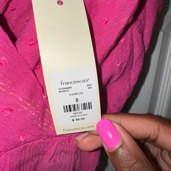 Francesca’s Pink Linen Dress! - Picture 6 of 7